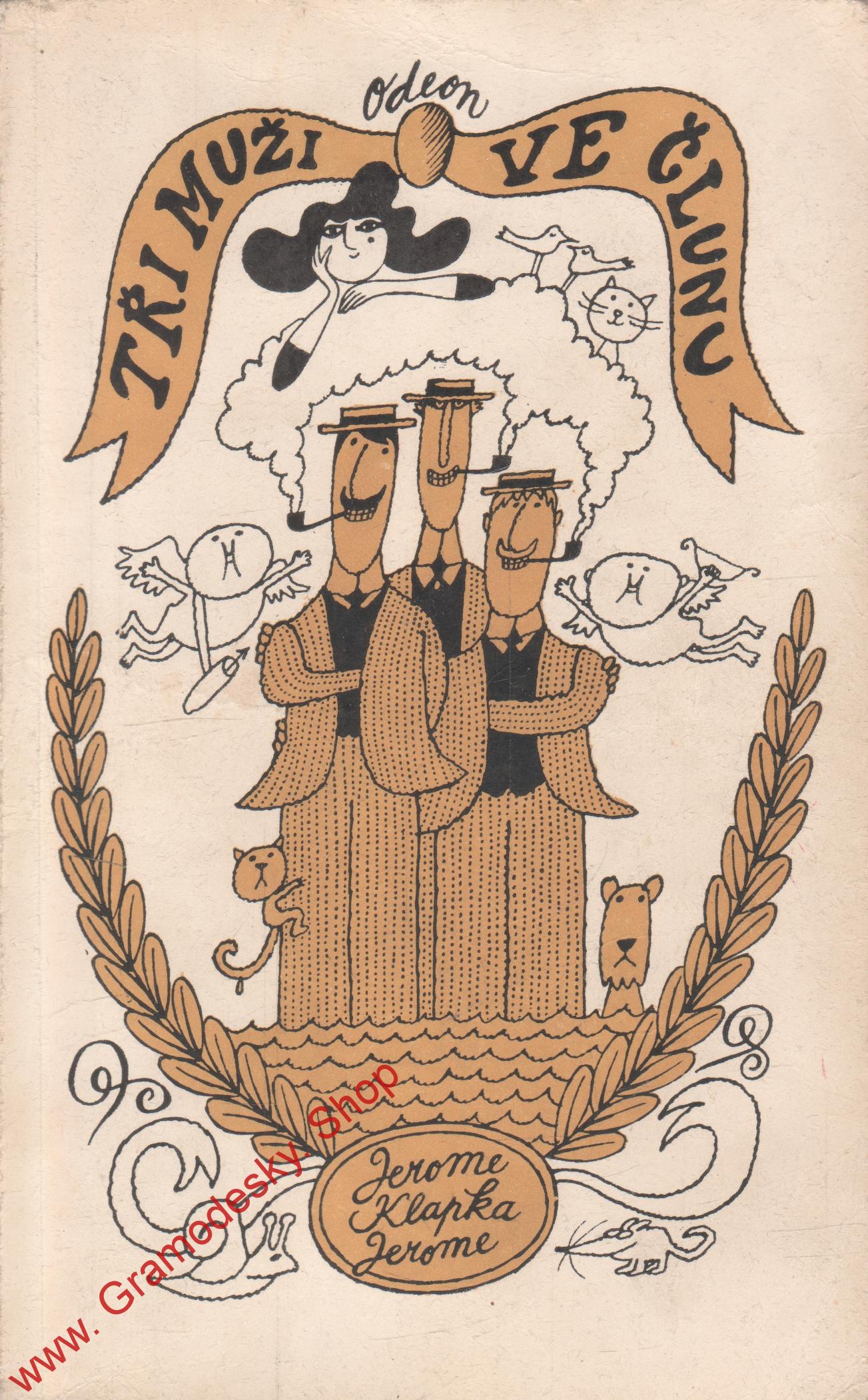 Tři muži ve člunu / Jerome Klapka Jerome, 1975