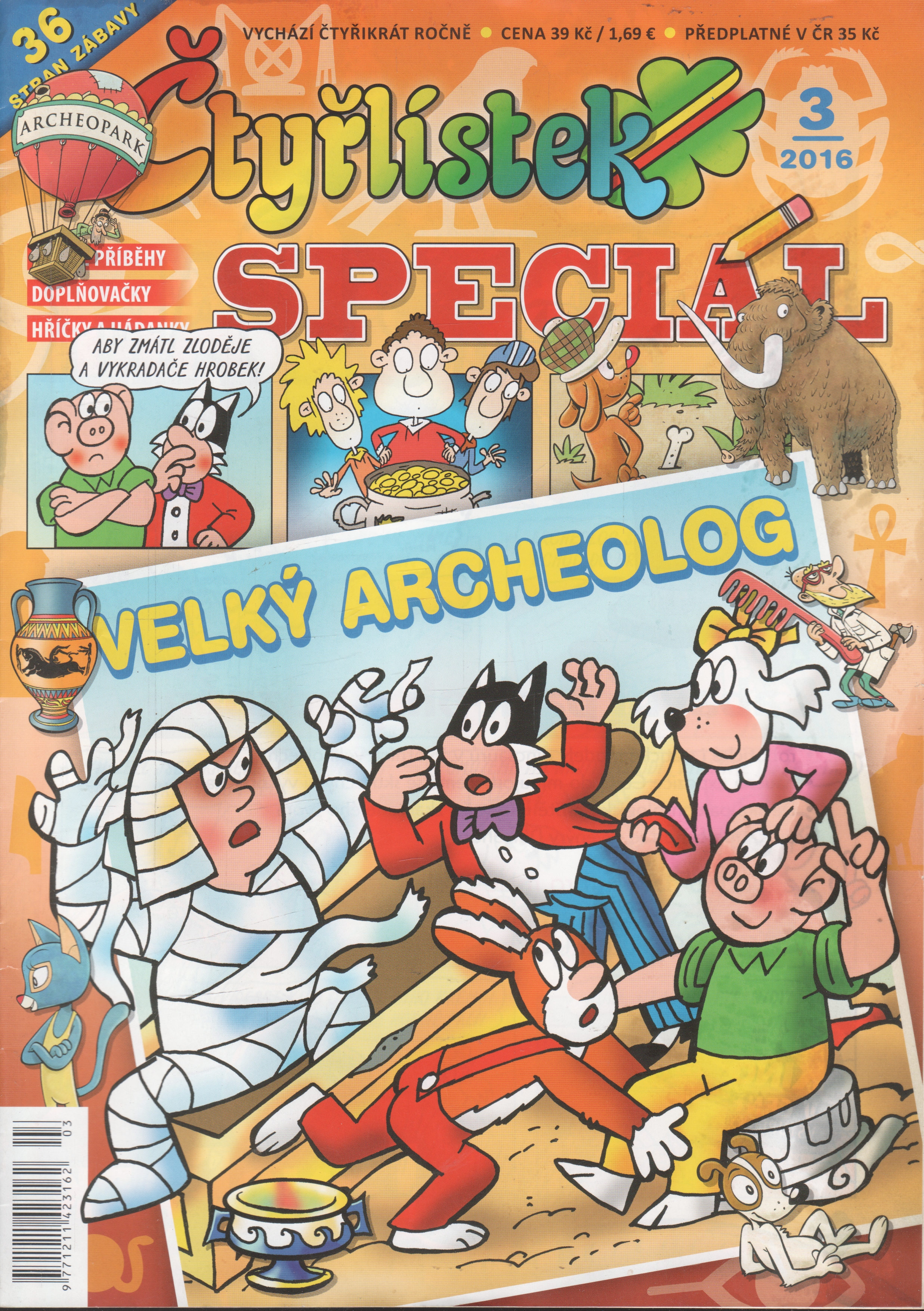 Čtyřlístek Speciál, Velký archeolog, 3/2016