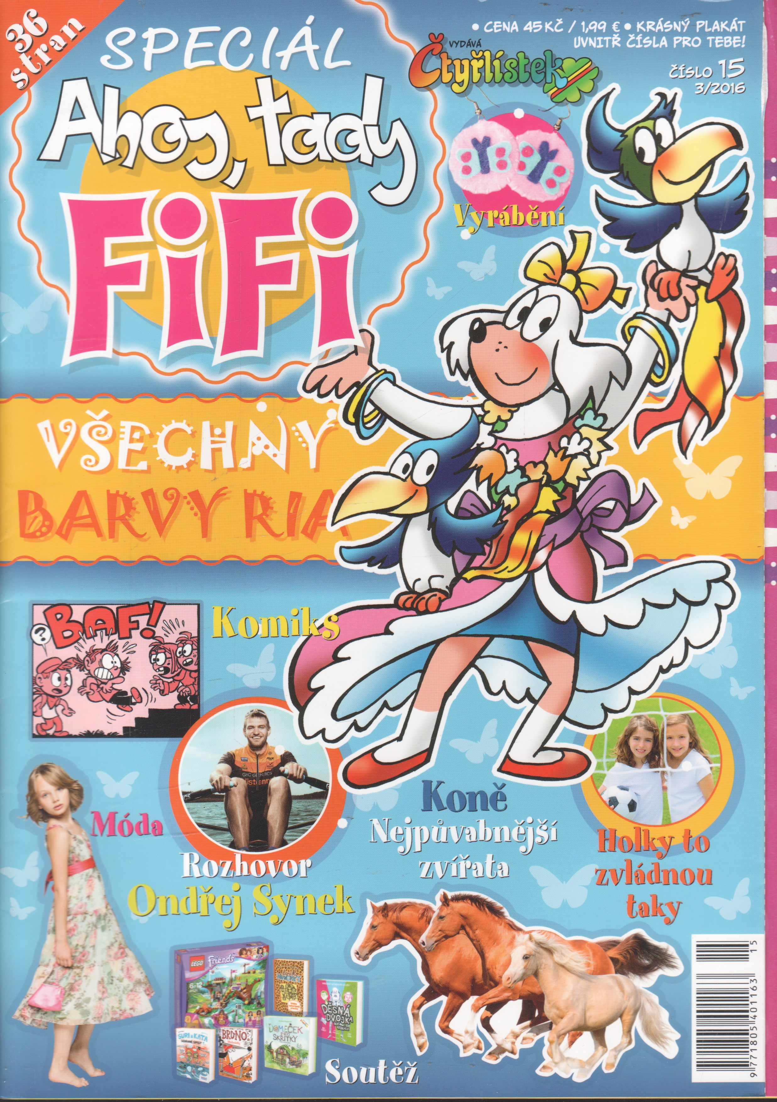 Čtyřlístek Ahoj tady Fifi, Speciál, Všechny barvy Ria, 3/2016