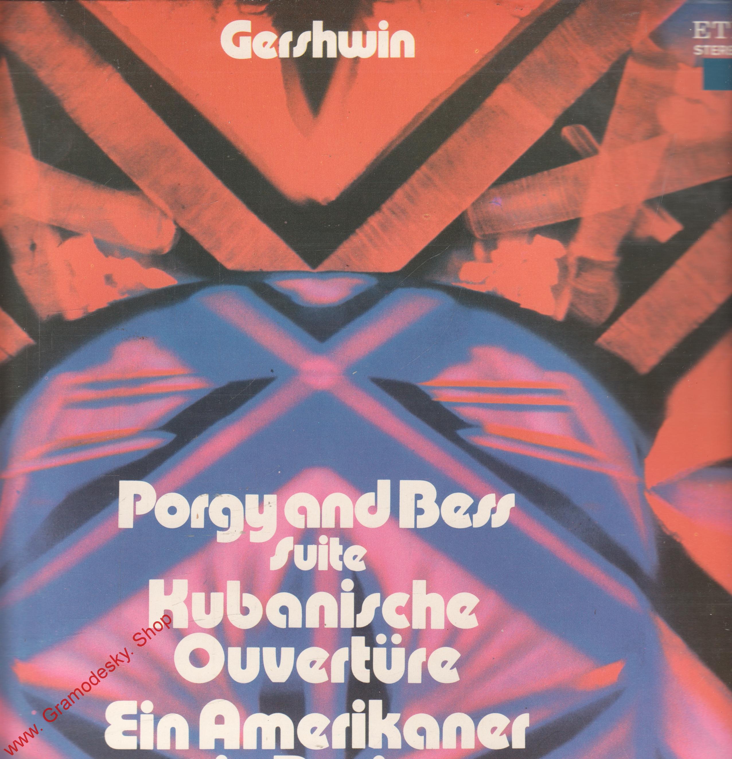 LP George Gershwin, Suite aus Porgy and Bess Kubanische Ouverture, 1976 Eterna
