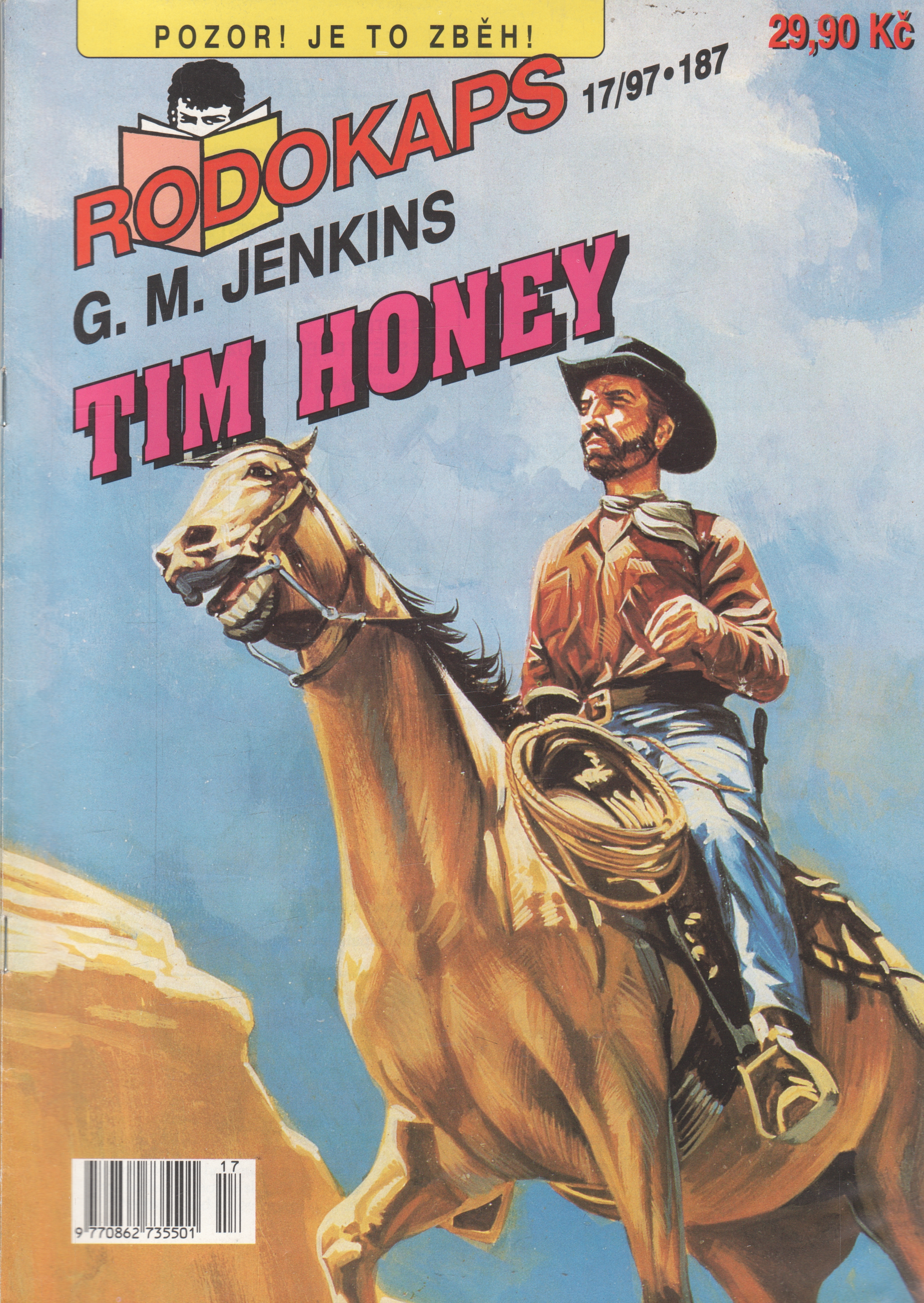 0187 Rodokaps 1997/17 Tim Honey / G.M. Jenkins, velký formát