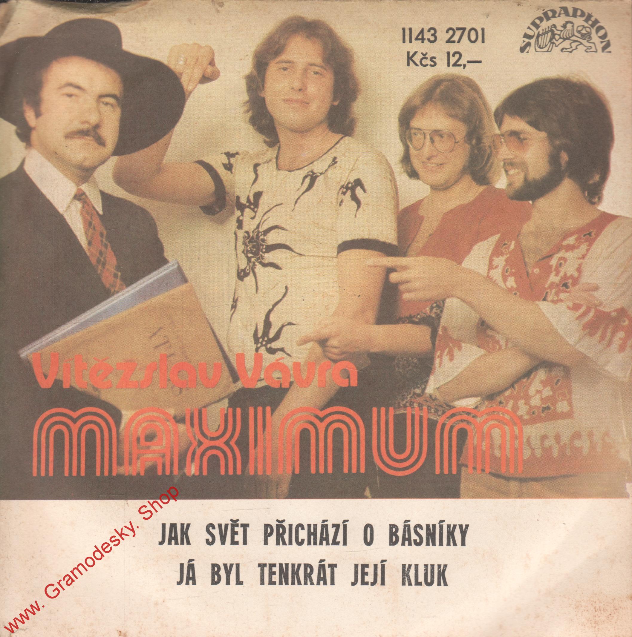 SP Vítězslav Vávra, Maximum, Jak svět přichází o básníky, 1983