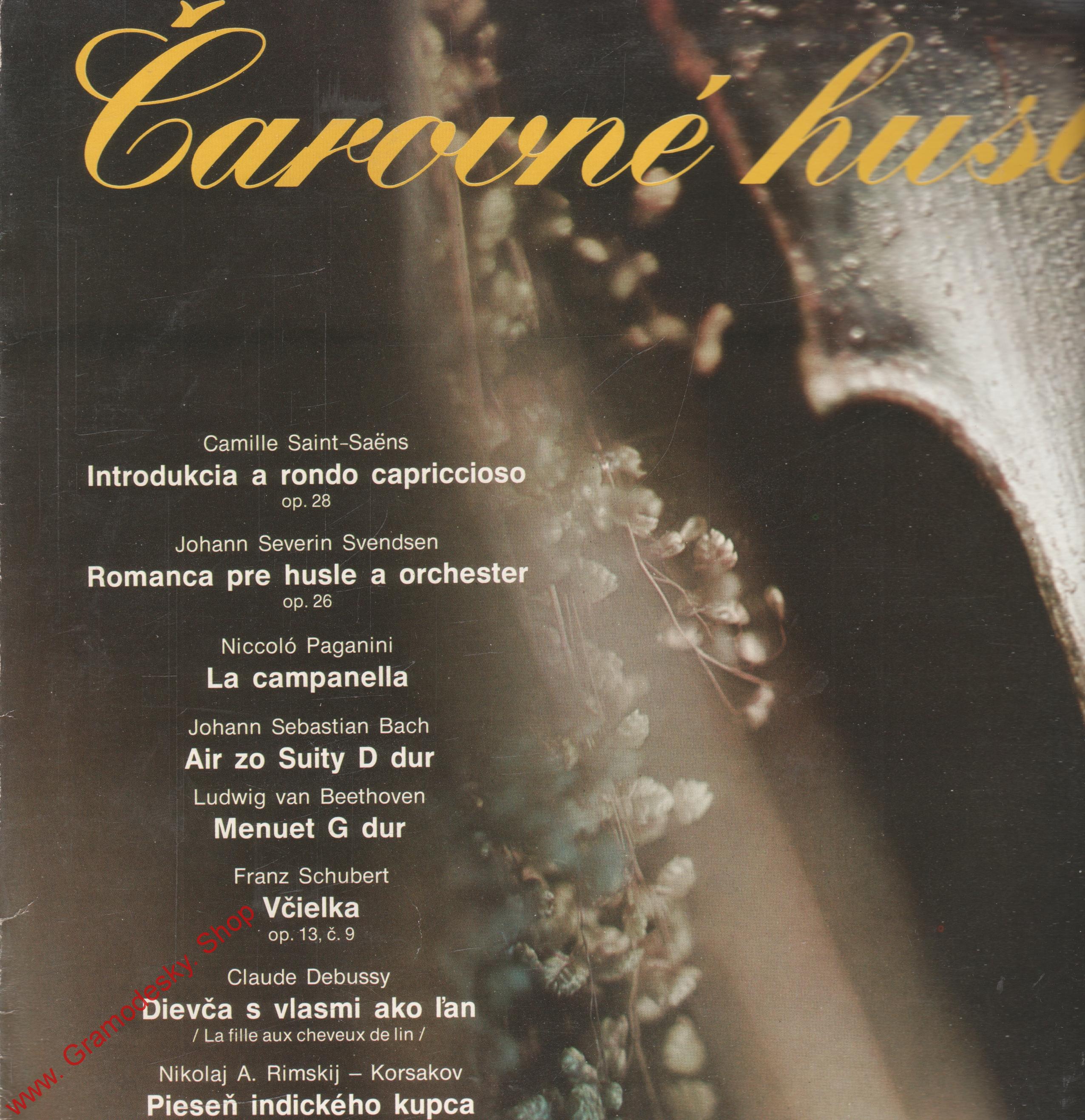LP Čarovné housle, Ján Stanovský, husle, housle, 1974, Opus