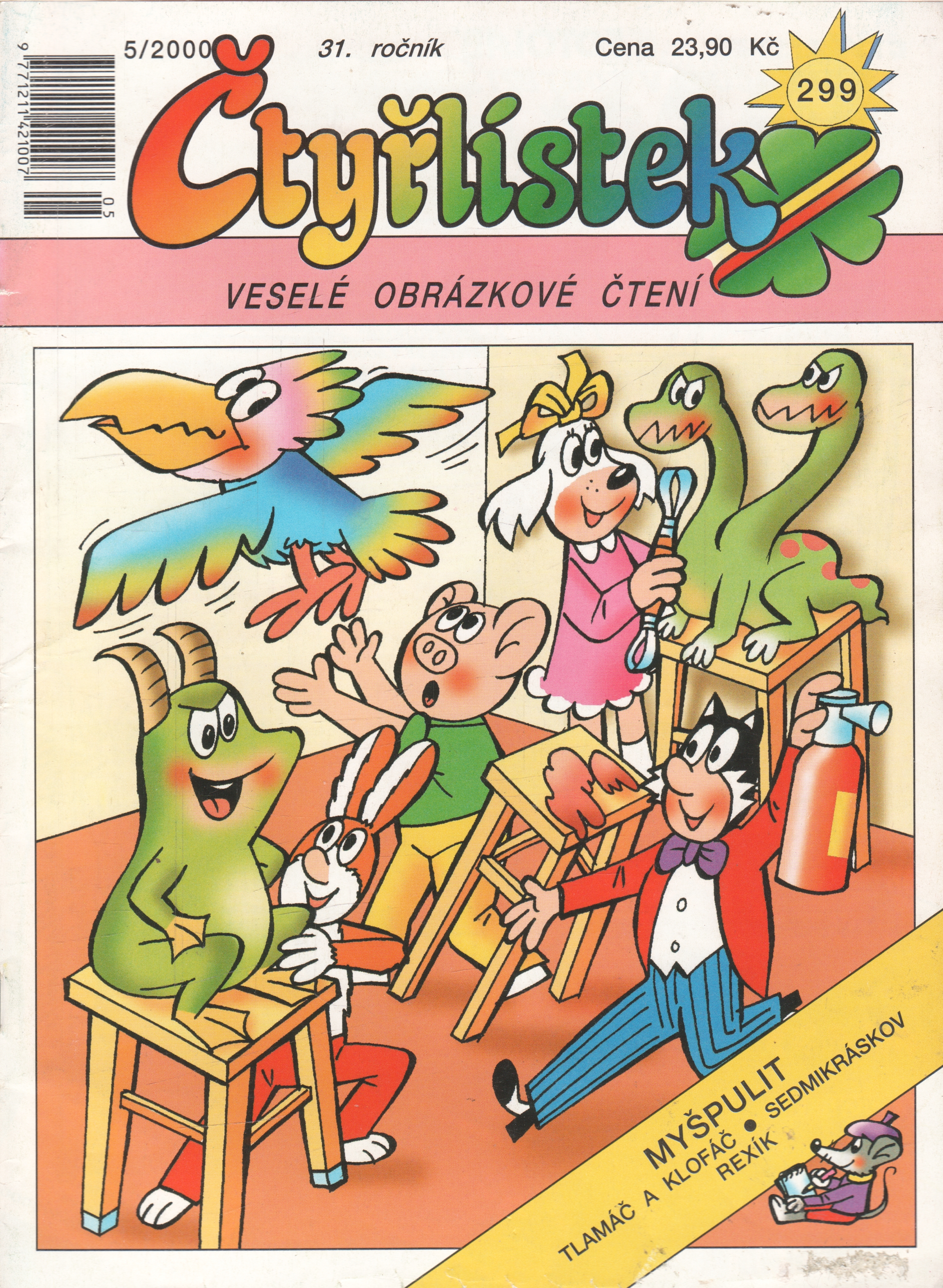 Čtyřlístek č. 299, 05/2000 Myšpulit