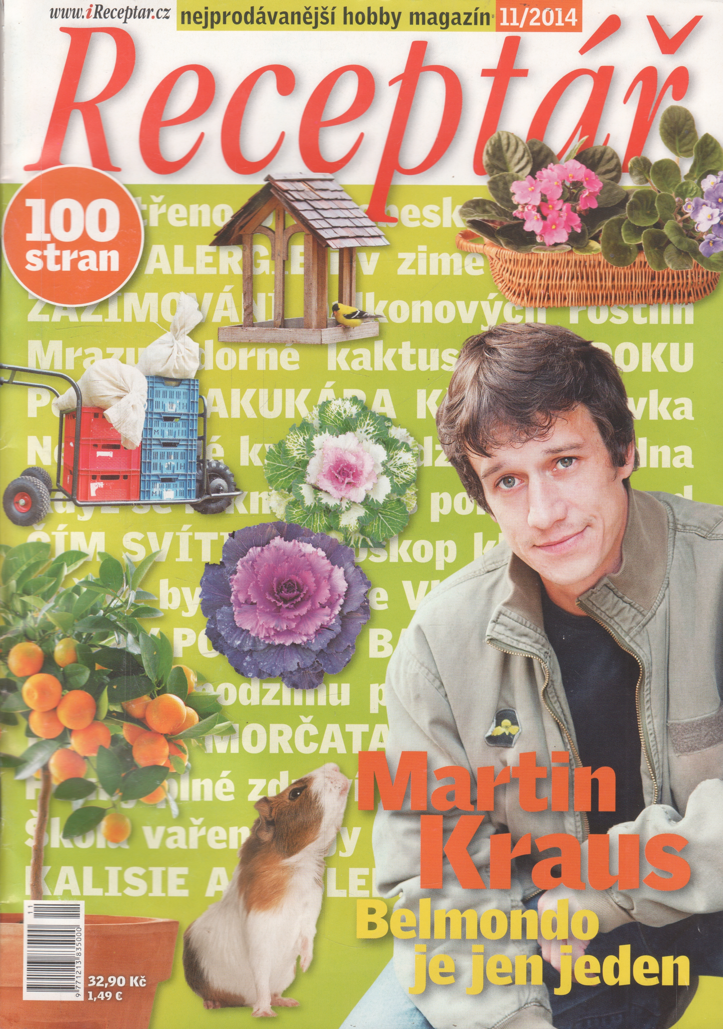 2014/11 Receptář, nejprodávanější hobby magazín, velký formát