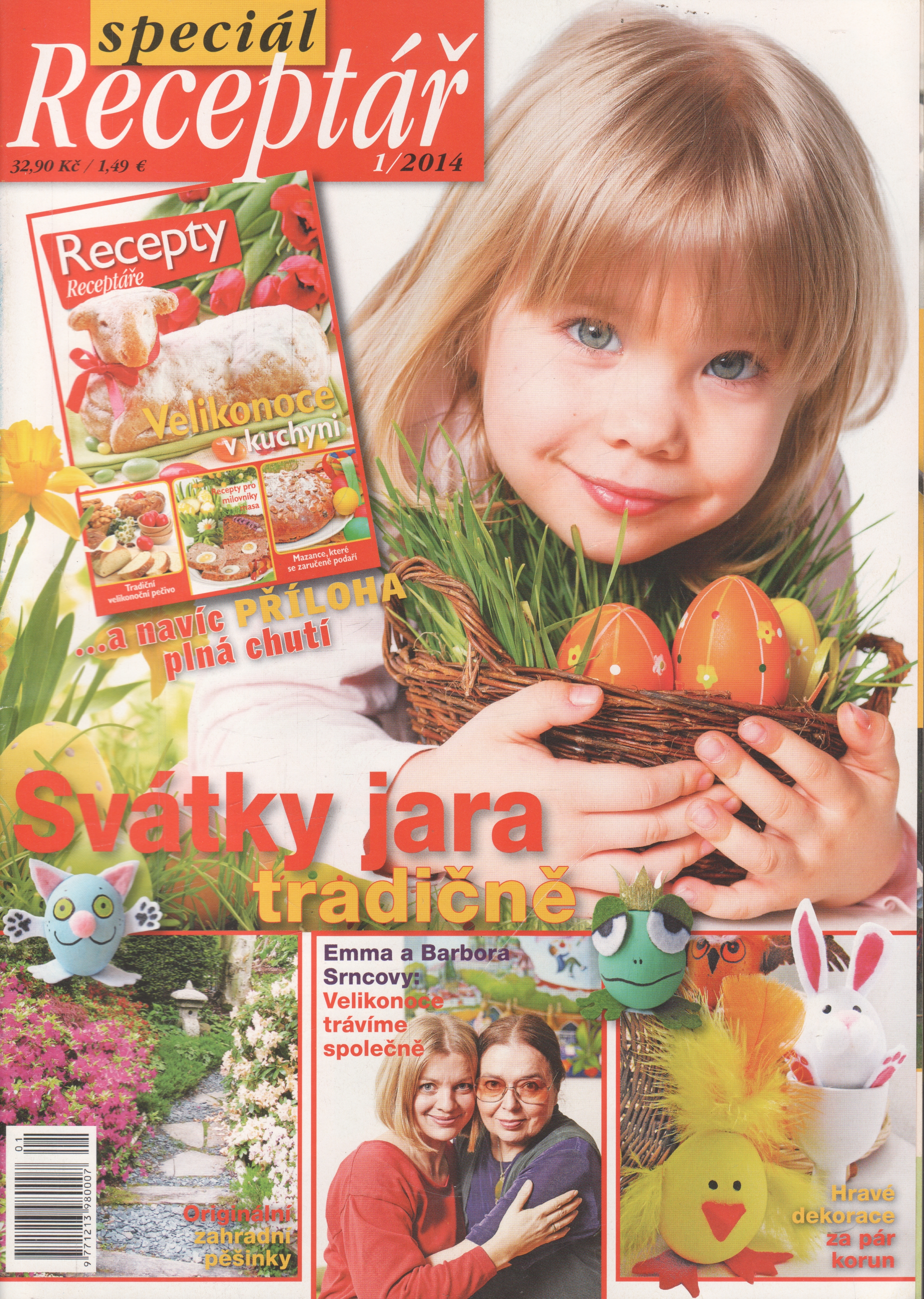 2014/01 Receptář Speciál, nejprodávanější hobby magazín, velký formát