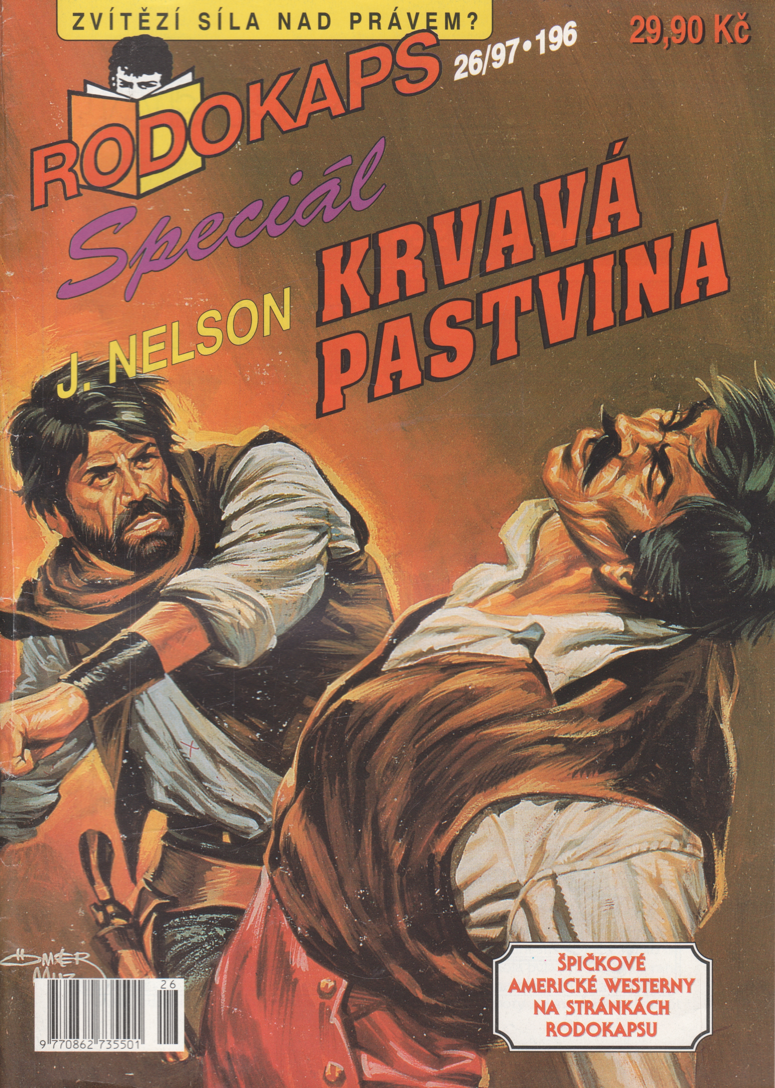 0196 Rodokaps Krvavá pastvina / J. Nelson 1997