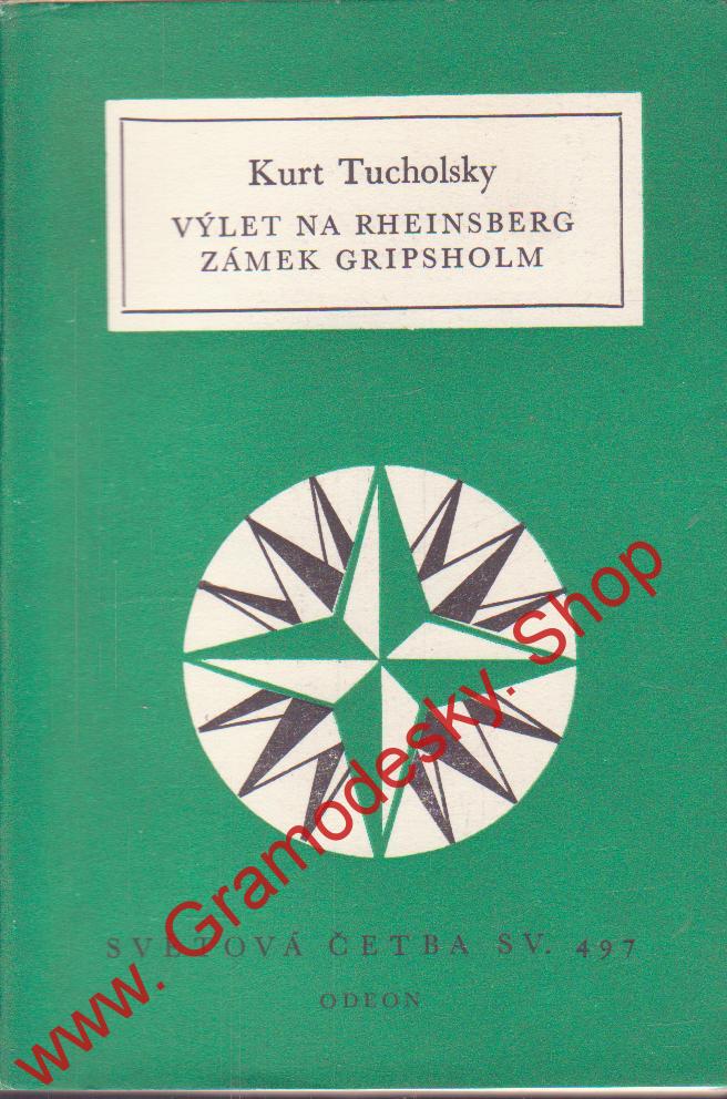 sv. 497 Výlet na Rheinsberg zámek Gripsholm / Kurt Tuchlsky, 1980
