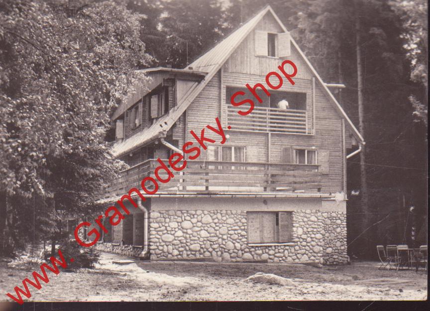 Pohlednice Tatry, Štóla, rekreační střediskomDolu 1. máj, 1974, prošlá poštou