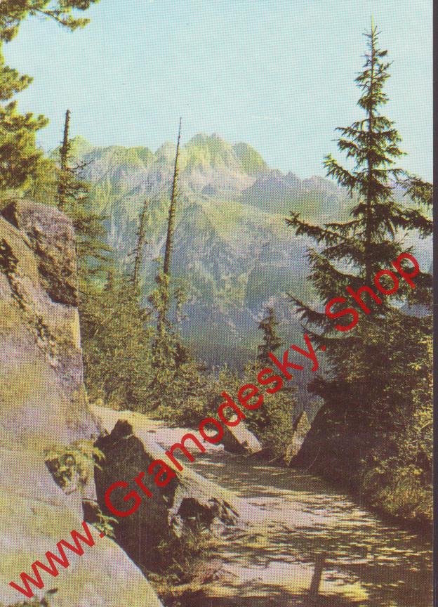 Pohlednice, Vysoké Tatry, Vysoká 2560 m / čistá