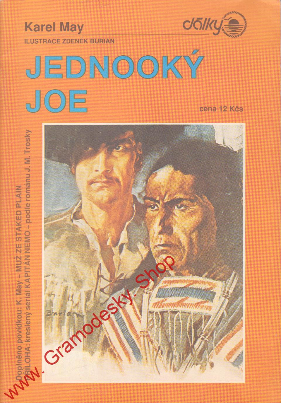 Jednooký Joe / Karel May, il. Zdeněk Burian, 1992