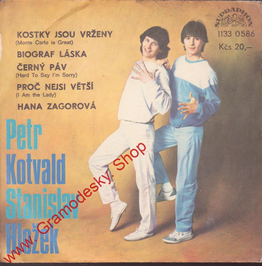 SP Hana Zagorová, Kotvald, Hložek, 1983 Kostky jsou vrženy, poškozená
