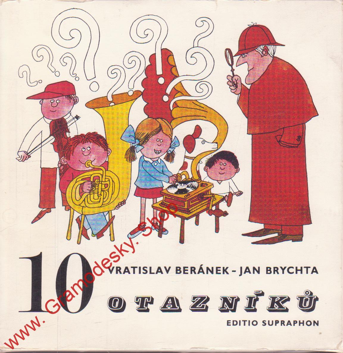 SP 10 otazníků, Vratislav Beránek, Jan Brychta, Supraphon, 1968