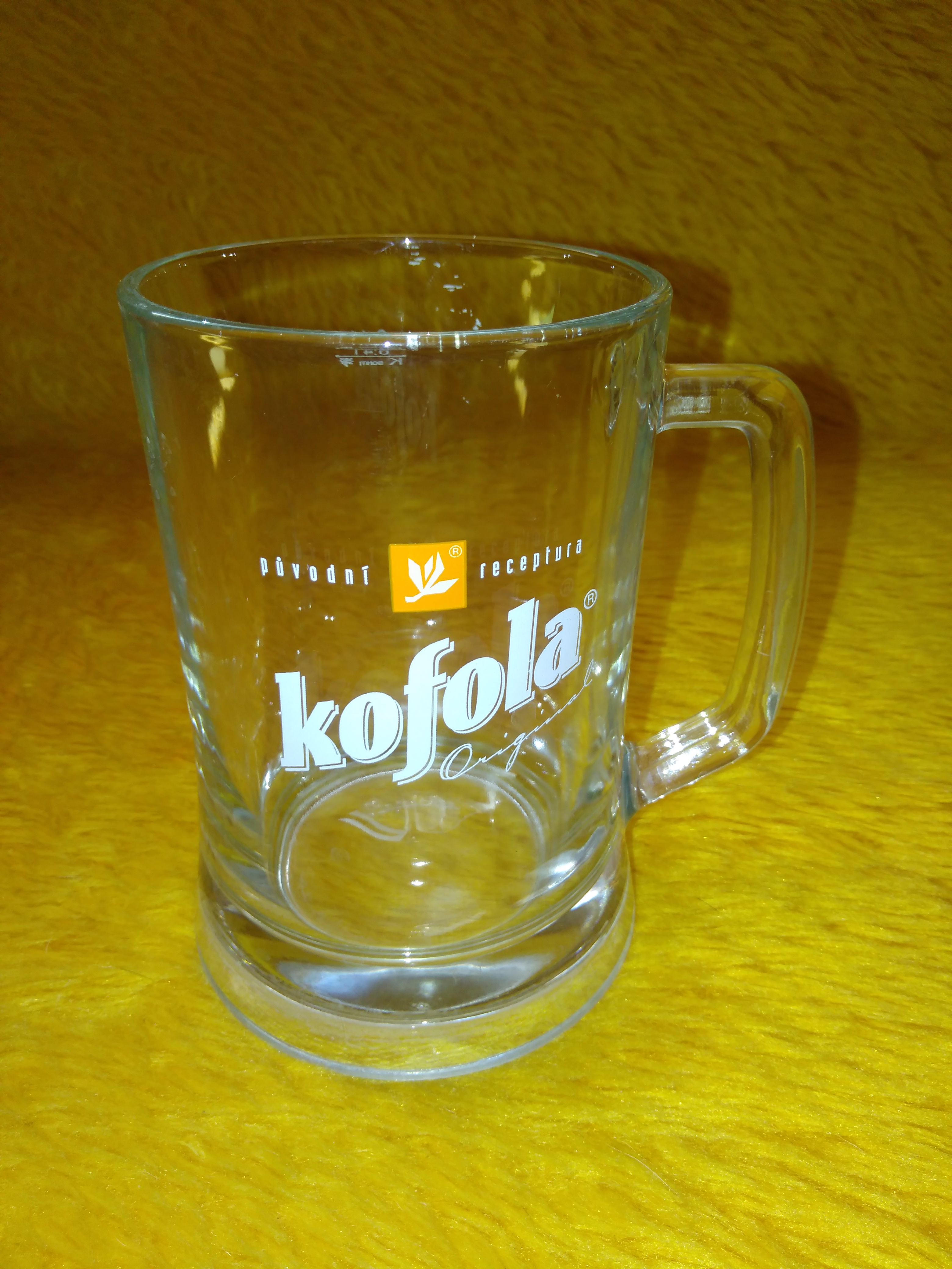 Sklo Kofola 0,4l s ouškem