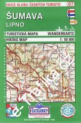 Šumava / Lipno 1:50 000