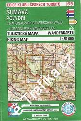 Šumava / Povydří 1:50 000