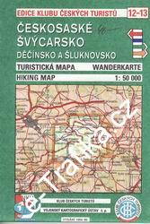 Českosaské Švýcarsko, Děčínsko 1:50 000