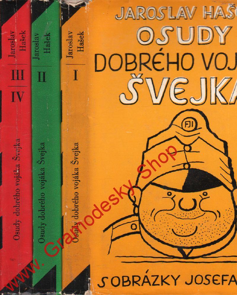 Osudy dobrého vojáka Švejka I, II, III, IV. díl / Jaroslav Hašek, 1966