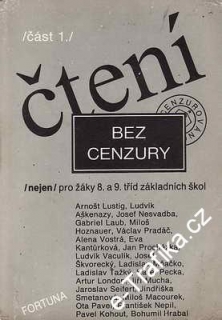 Čtení bez cenzury I. / Arnošt Lustig, Ludvík Aškenazy, 1990