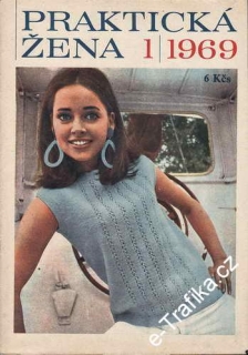 1969/01 časopis Praktická žena / velký formát