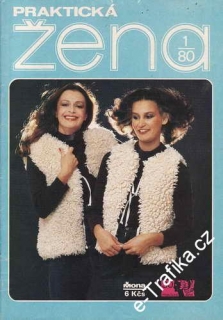 1980/01 časopis Praktická žena / velký formát