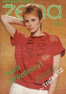 1987/06 časopis Praktická žena / velký formát