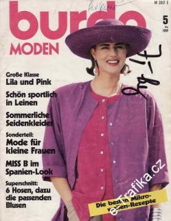 1989/05 časopis Burda Německy