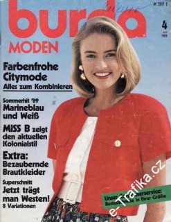 1989/04 časopis Burda Německy