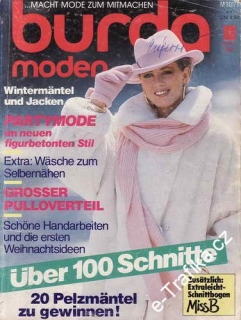 1986/10 časopis Burda Německy