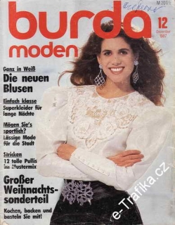 1987/12 časopis Burda Německy