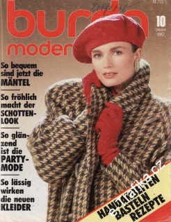 1987/10 časopis Burda Německy