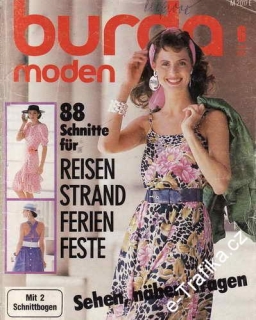 1987/06 časopis Burda Německy