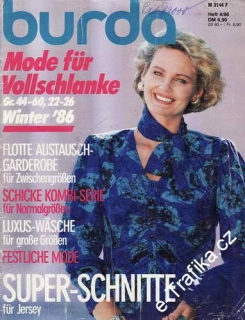 1986/04 časopis Burda Německy