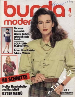 1987/04 časopis Burda německy