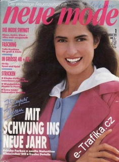 1991/01 Neue mode, časopis, německy