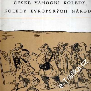 LP České vánoční koledy / Koledy evropských národů, 1976