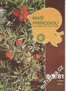 1981/08-9 Naší přírodou, časopis Českého svazu ochránců přírody