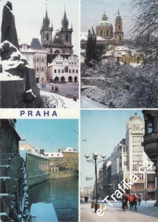 Pohlednice, Praha, Prag, Prague
