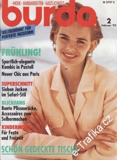 1992/02 časopis Burda Německy
