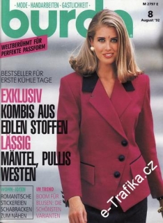 1992/08 časopis Burda Německy