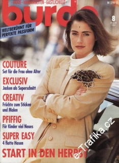 1991/08 časopis Burda Německy