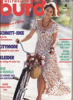 1994/04 časopis Burda Německy