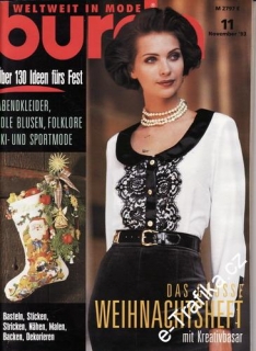 1993/11 časopis Burda Německy 
