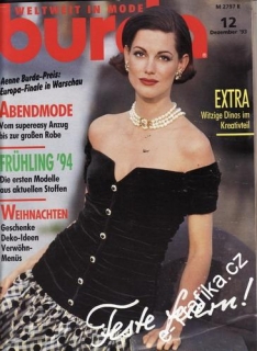 1993/12 časopis Burda Německy 