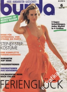 1992/06 časopis Burda Německy