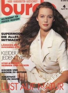 1992/04 časopis Burda Německy