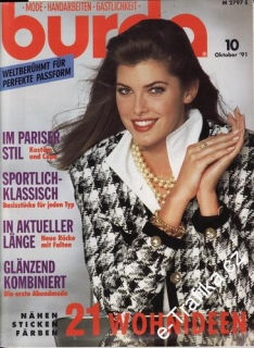 1991/10 časopis Burda Německy