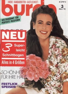 1992/03 časopis Burda Německy