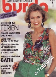 1990/06 časopis Burda Německy