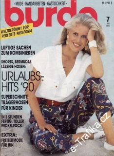 1990/07 časopis Burda Německy